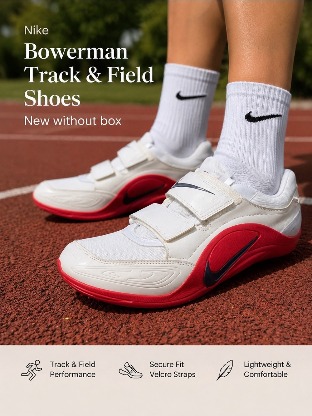 New without box Nike Bowerman Track and Field Shoes